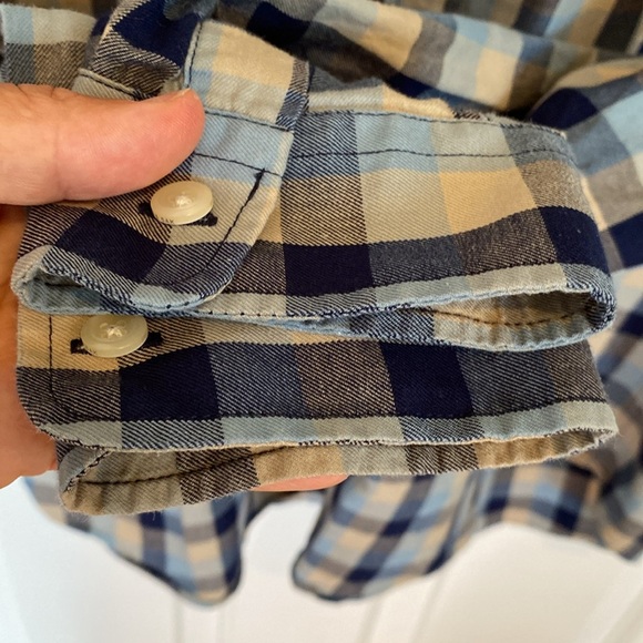 Frank & Oak Men’s Plaid Casual Button Down Preppy Business Caual - Picture 9 of 13